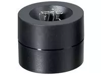 Een MAUL papercliphouder magnetisch Ø7.3x6cm incl. paperclips zwart koop je bij ShopXPress