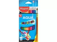 Een Maped Aquarelpotlood Color&#39;Peps Aqua 12 potloden koop je bij ShopXPress