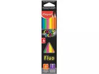 Een Maped driehoekig kleurpotlood Color&#39;Peps Fluo koop je bij ShopXPress