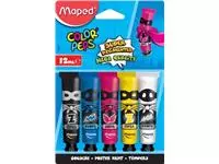 Een Maped plakkaatverf Color&#39;Peps, 12 ml, 5 tubes op blister koop je bij ShopXPress