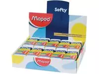Een Maped potloodgom Softy medium formaat, doos van 20 stuks koop je bij ShopXPress