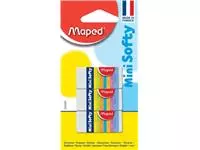 Een Maped potloodgom Softy mini formaat, blister met 3 stuks koop je bij ShopXPress