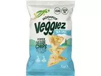Een Moonpop Veggiez chips Sea Salt, zak van 30 g koop je bij ShopXPress