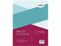 Een Multo geperforeerde showtas ft A5, 17-gaatsperforatie, 80 micron, gekorreld koop je bij ShopXPress