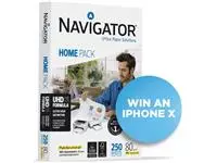 Een Navigator Home Pack printpapier ft A4,80 g, pak van 250 vel koop je bij ShopXPress