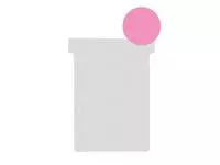 Een Nobo T-planbordkaarten index 2, ft 85 x 60 mm, roze koop je bij ShopXPress