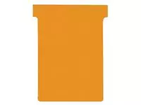 Een Nobo T-planbordkaarten index 3, ft 120 x 92 mm, oranje koop je bij ShopXPress