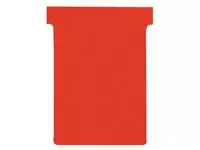 Een Nobo T-planbordkaarten index 3, ft 120 x 92 mm, rood koop je bij ShopXPress