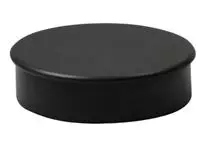 Een Nobo magneten diameter 20 mm, zwart, blister van 8 stuks koop je bij ShopXPress