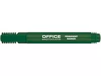 Een Office Products permanent marker 1-3 mm, rond, groen koop je bij ShopXPress