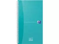 Een Oxford Office Essentials taskmanager, 230 bladzijden, ft 14,1 x 24,6 cm, aqua koop je bij ShopXPress
