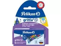 Een Pelikan Griffix inktpatronen, blister van 2 doosjes van 5 stuks koop je bij ShopXPress