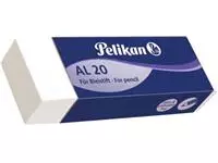 Een Pelikan witte potloodgom AL doos van 20 stuks koop je bij ShopXPress
