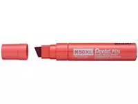 Een Pentel permanent marker Pen N50, brede punt, rood koop je bij ShopXPress