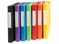 Een Pergamy elastobox, rug van 4 cm, geassorteerde kleuren koop je bij ShopXPress