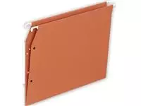 Een Pergamy hangmappen voor kasten ft A4, V bodem, oranje koop je bij ShopXPress