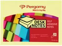 Een Pergamy notes ft 76 x 101 mm, geel koop je bij ShopXPress