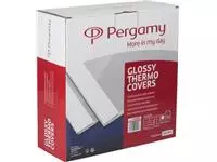 Een Pergamy thermische omslagen, ft A4, karton, rug van 12-15-18 mm, pak van 100 stuks, wit koop je bij ShopXPress
