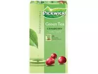 Een Pickwick thee, groene thee Cranberry, pak van 25 zakjes koop je bij ShopXPress