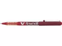 Een Pilot liquid-ink roller Vball 05, rood koop je bij ShopXPress
