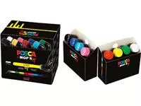 Een Posca MOP&#39;R paintmarker PCM-22, doos van 8 stuks, assorti koop je bij ShopXPress