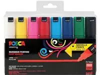 Een Posca paintmarker PC-7M, set van 8 markers in geassorteerde basiskleuren koop je bij ShopXPress