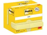 Een Post-It Notes, 100 vel, ft 38 x 51 mm, geel, 8 + 4 GRATIS koop je bij ShopXPress