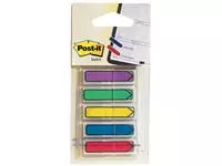 Een Post-it Index pijltjes, blister met 5 kleuren, 24 blaadjes per kleur koop je bij ShopXPress