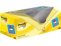 Een Post-it Notes, 100 vel, ft 76 x 76 mm, geel, pak van 16 blokken + 4 gratis koop je bij ShopXPress