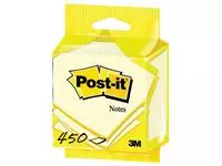 Een Post-it Notes, 450 vel, ft 76 x 76 mm, geel, op blister koop je bij ShopXPress