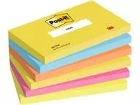Een Post-it Notes Vitaliteit, ft 76 x 127 mm, pak van 6 blokken koop je bij ShopXPress