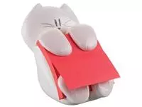 Een Post-it Super Sticky Z-notes dispenser, kat, voor ft 76 x 76, met 1 blok van 90 blaadjes rood koop je bij ShopXPress