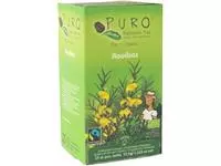 Een Puro Bio thee, rooibos, fairtrade, pak van 25 zakjes koop je bij ShopXPress