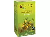 Een Puro thee, rooibos, fairtrade, pak van 25 zakjes koop je bij ShopXPress