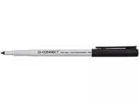 Een Q-CONNECT OHP-marker, non permanent, medium, zwart koop je bij ShopXPress