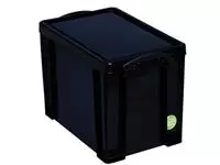Een Really Useful Box opbergdoos 19 liter, zwart koop je bij ShopXPress