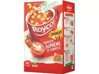 Een Royco Minute Soup tomatensuprême met croutons, pak van 20 zakjes koop je bij ShopXPress