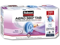 Een Rubson navulling voor ontvochtiger AERO 360, doos van 4 tabs van 450 gram, lavendel koop je bij ShopXpress B.V.