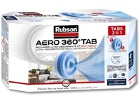 Een Rubson navulling voor ontvochtiger AERO 360, doos van 4 tabs van 450 gram, neutraal koop je bij ShopXpress B.V.