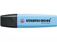 Een STABILO BOSS ORIGINAL Pastel markeerstift, breezy blue (lichtblauw) koop je bij ShopXPress