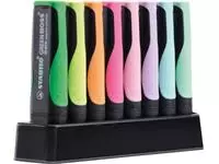 Een STABILO GREENBOSS PASTEL markeerstift, deskset van 8 stuks in geassorterde kleuren koop je bij ShopXPress