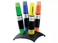 Een STABILO LUMINATOR markeerstift, deskset van 4 stuks in geassorteerde kleuren koop je bij ShopXPress