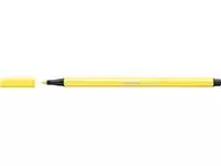 Een STABILO Pen 68 viltstift, citroengeel koop je bij ShopXPress