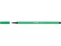 Een STABILO Pen 68 viltstift, groen koop je bij ShopXPress