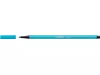 Een STABILO Pen 68 viltstift, lichtblauw koop je bij ShopXPress
