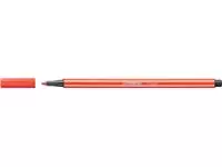 Een STABILO Pen 68 viltstift, rood koop je bij ShopXPress