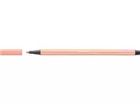 Een STABILO Pen 68 viltstift, vleeskleur koop je bij ShopXPress