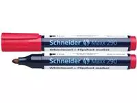 Een Schneider Whiteboardmarker 290 rood koop je bij ShopXPress