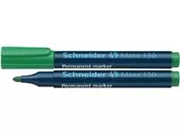 Een Schneider permanent marker Maxx 130 groen koop je bij ShopXPress