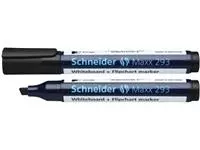 Een Schneider whiteboard + flipchart marker Maxx 293 zwart koop je bij ShopXPress
